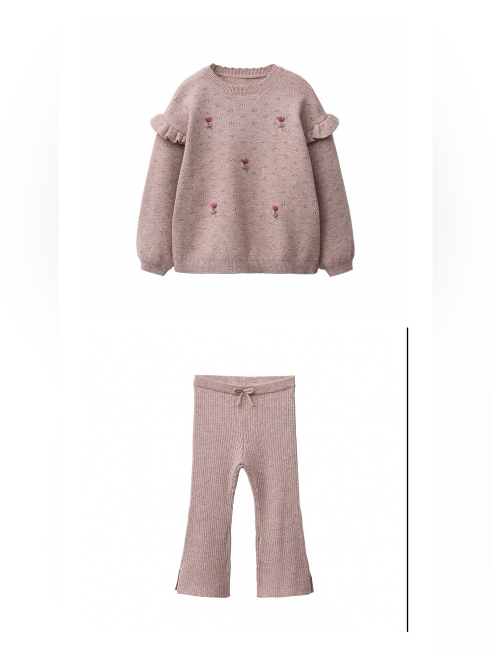 Zara knit set